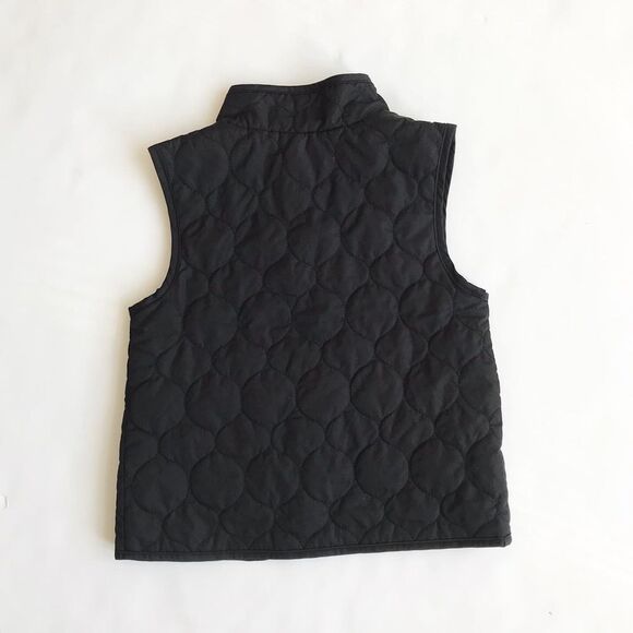 Old Navy black quilt stitched light vest  EUC 5T - Picture 5 of 5